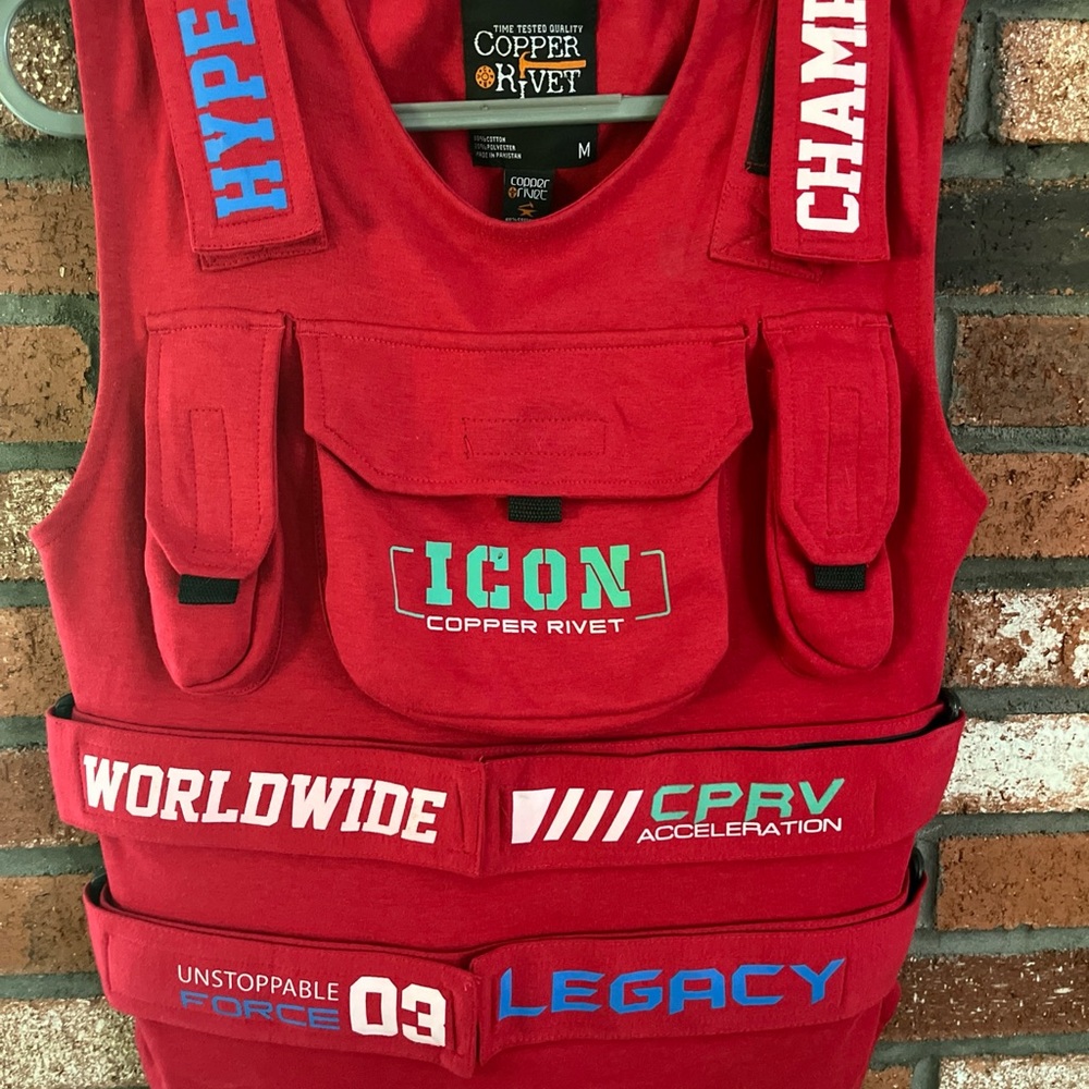 Red Tactical Vest